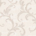 Classic Wallpaper Alessandra Muriva Cream