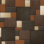 Design Wallpaper Leather Tiles Koziel Bluff Muriva_F95708_WP