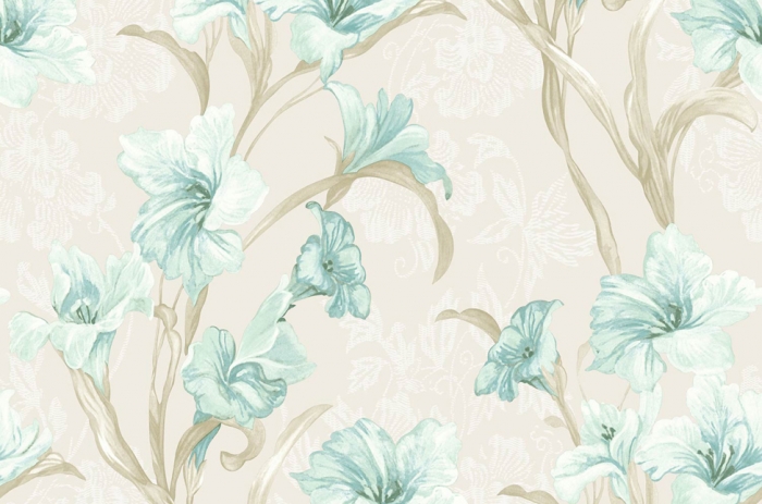 Floral Wallpaper Madison Glitter Muriva 13952 - Muriva