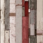 Mural Wallpaper Plank Stripe Dark Grey Muriva L10420