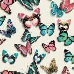 Modern Wallpaper Flutterby Multi Muriva L13710