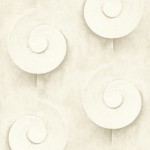 Mural Wallpaper Scroll Mouldings White Muriva L13907