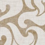 Classic Wallpaper Rae Scroll Ivory & Gold Muriva 53142