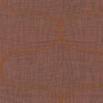 Classic Wallpaper Lyra Geometric Copper Muriva 53149