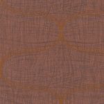 Classic Wallpaper Lyra Geometric Copper Muriva 53149