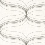 Classic Wallpaper Lyra Geometric Copper Muriva 53150