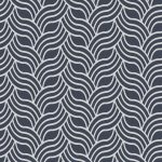 Classic Wallpaper Precious Silks Art Deco Silver and Blue Muriva 601535