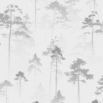 Modern Wallpaper Sherwood Silver Muriva 143503