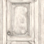 Modern Wallpaper Rustic Cupboard Cream Muriva L11707 WP