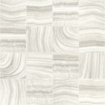Modern Wallpaper Mineral Tiles Ivory Muriva L32807 WP