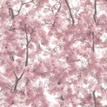 Floral Wallpaper Canopy Pink Muriva L33103 WP
