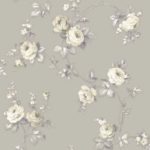 Floral Wallpaper Elena Floral Taupe Muriva 21861