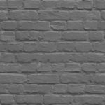 Mural Wallpaper Painted Brick Black Muriva L22619