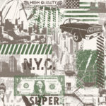 Modern Wallpaper Liberty Green Muriva L32404