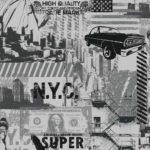 Modern Wallpaper Liberty Silver Muriva L32409