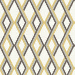 Modern Wallpaper Carus Yellow Muriva L35502 Roomshot