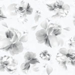 Floral Wallpaper Lipsy Soft Petals Grey Muriva 144021 WP