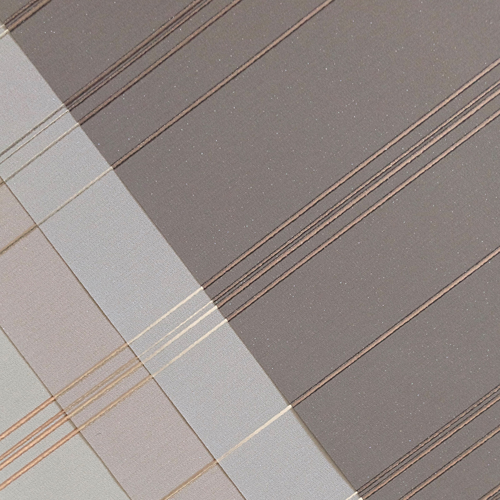Muriva Eve Stripe Gunmetal Wallpaper 701483 Metallic Foil Shimmer Linear
